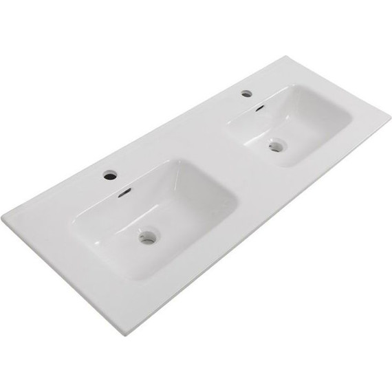 Тумба подвесная с раковиной Belbagno 120 см KRAFT-1200-4C-SO-2-RNN (раковина BB1200-2-ETL) Rovere Nebrasca Nature фото 2