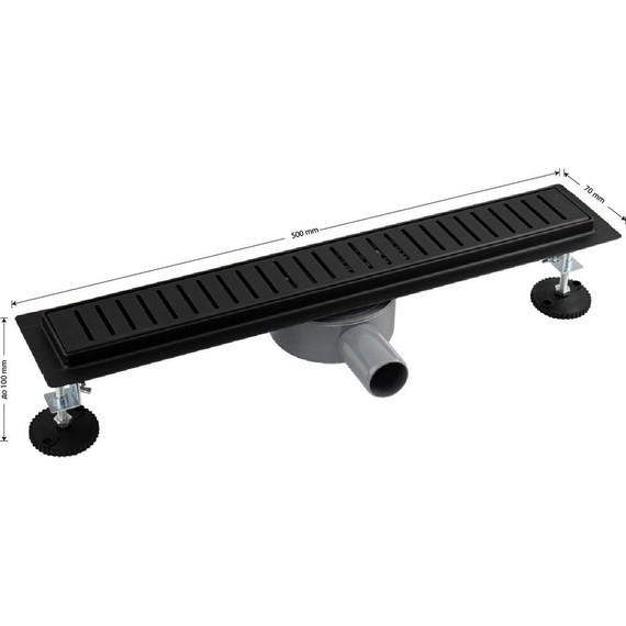 Трап Санакс 50 см 03338, чёрный фото 6