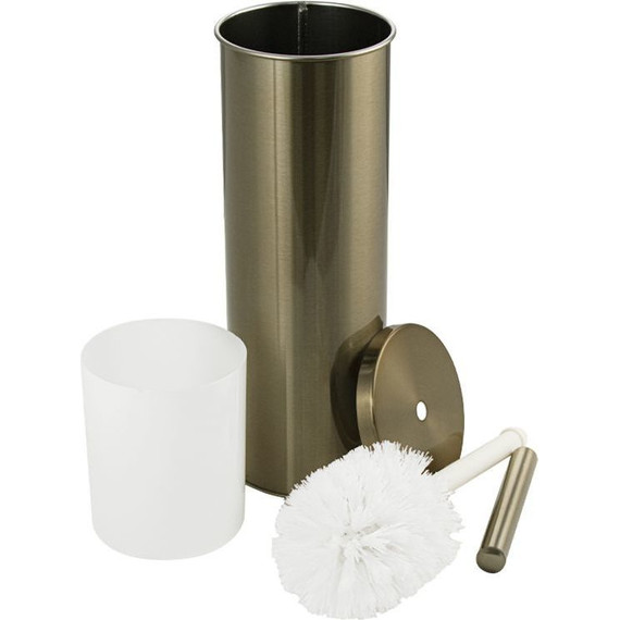 Ёршик для унитаза напольный Санакс 307-B, цвет бронза - 4 Ёршик для унитаза напольный Санакс 307-B, цвет бронза фото 4