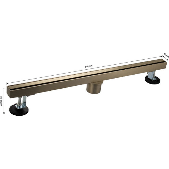 Трап Санакс 60 см 40063, золото матовое фото 7