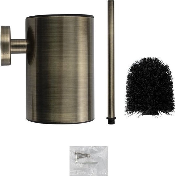 Ёршик для унитаза GFmark 80169, цвет бронза - 2 Ёршик для унитаза GFmark 80169, цвет бронза фото 2