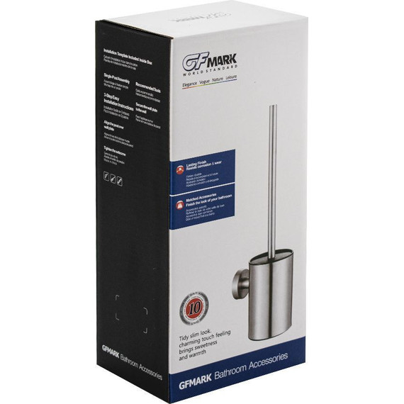 Ёршик для унитаза GFmark 80169, цвет бронза - 3 Ёршик для унитаза GFmark 80169, цвет бронза фото 3