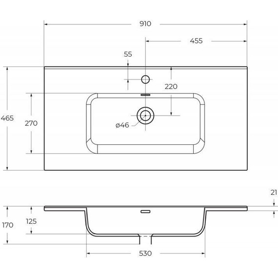 Тумба подвесная с раковиной BelBagno 90 см KRAFT-900-2C-SO-CG (раковина BB900ETL) Cemento Grigio - 9 Тумба подвесная с раковиной BelBagno 90 см KRAFT-900-2C-SO-CG (раковина BB900ETL) Cemento Grigio фото 9