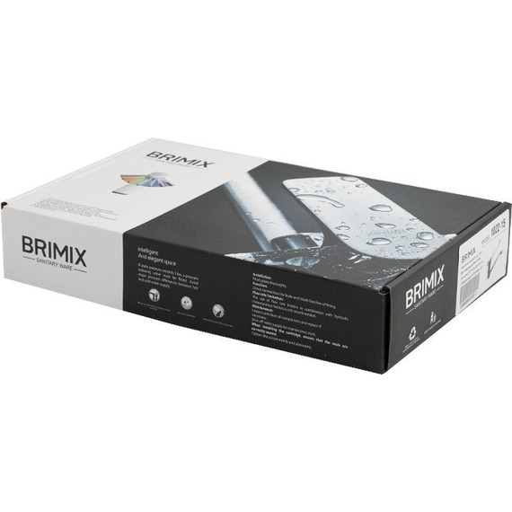 Смеситель для раковины с локтевой (хирургической) ручкой BRIMIX 1022-15 фото 3