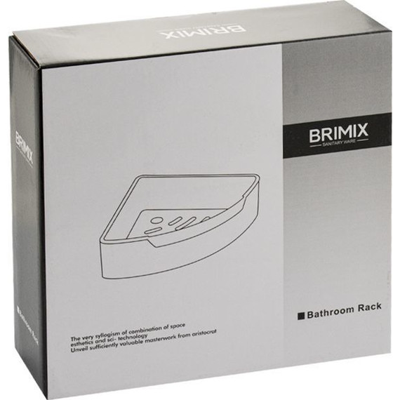 Полка угловая Brimix 5637 - 5 Полка угловая Brimix 5637 фото 5