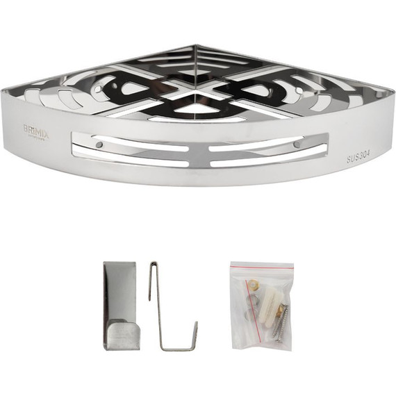 Полка угловая Brimix 5657 - 4 Полка угловая Brimix 5657 фото 4