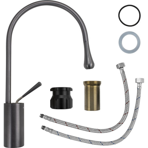 Смеситель для кухни Brimix 82217, графит фото 2