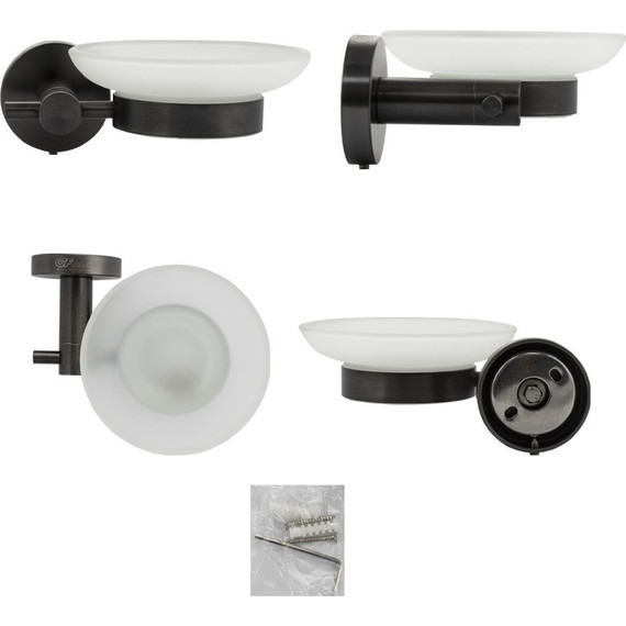 Мыльница GFmark 78004, цвет графит фото 2