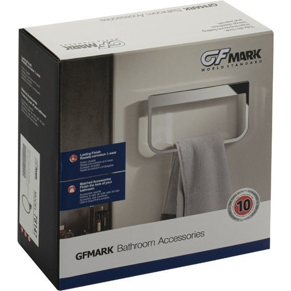 Кольцо для полотенец GFmark 78147, цвет графит - 3 Кольцо для полотенец GFmark 78147, цвет графит фото 3