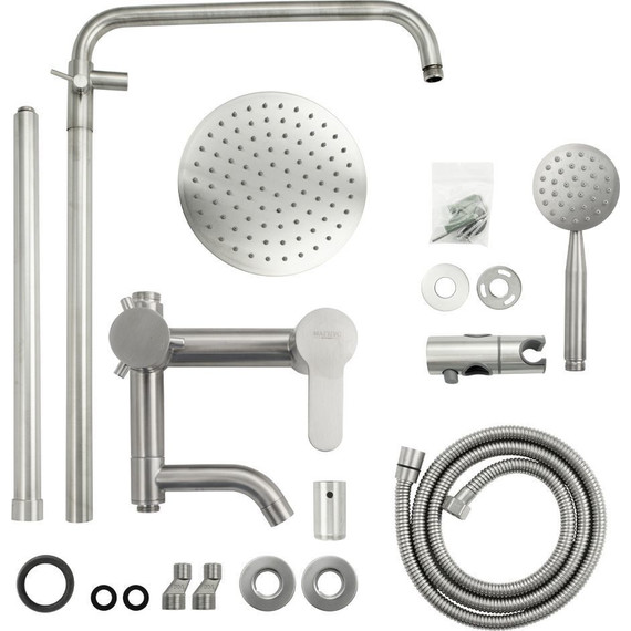 Душевая стойка Magnus 9237, сатин фото 3