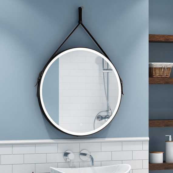 Зеркало Санакс 65 см 45233, чёрный фото 2