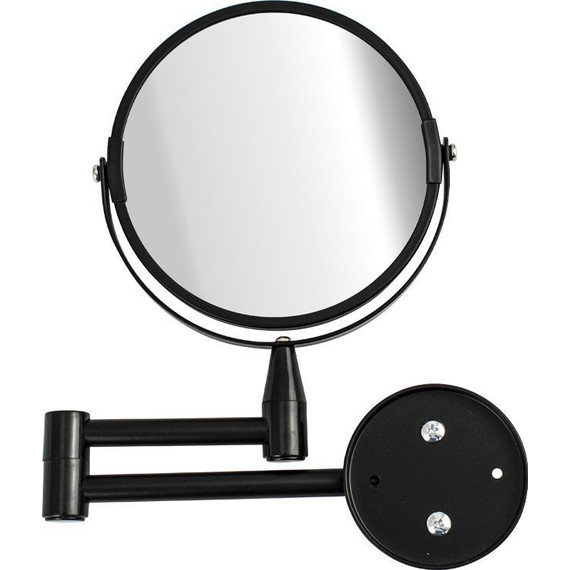 Зеркало косметическое настенное Санакс 75268, чёрный - 3 Зеркало косметическое настенное Санакс 75268, чёрный фото 3