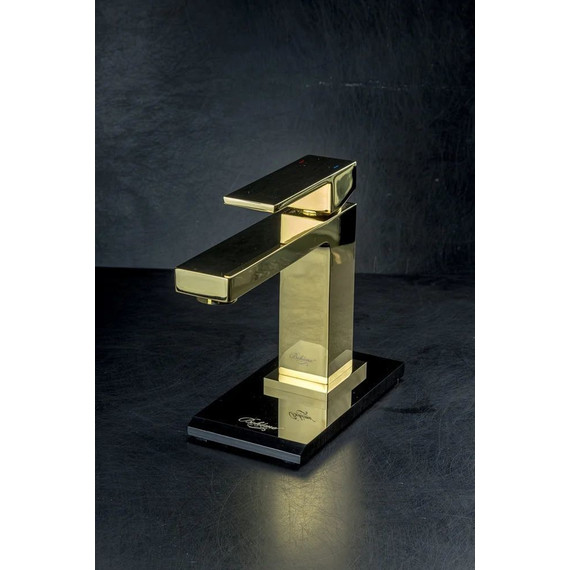 Смеситель для раковины Boheme Qubic 471-G, gold, Цвет производителя: gold фото 2