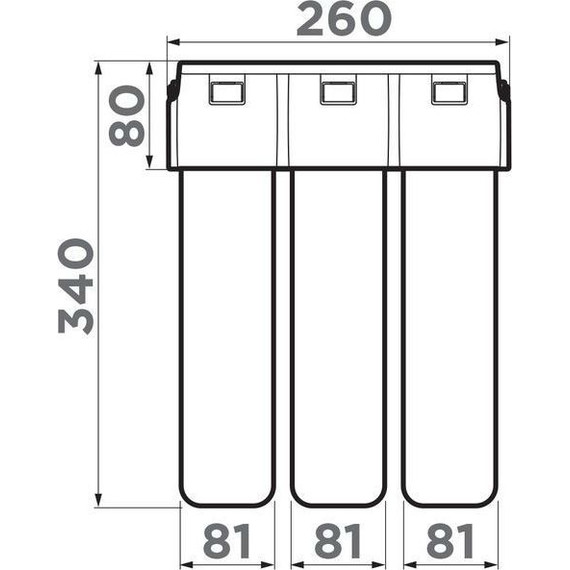Фильтр для очистки воды Omoikiri PURE DROP 1.0 4998001 фото 7
