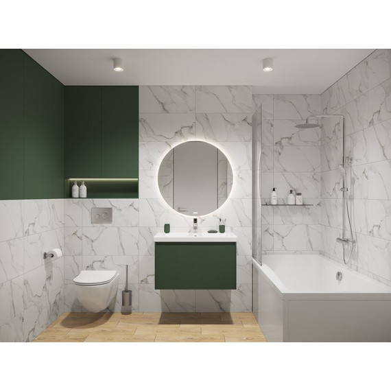 Унитаз подвесной безободковый Cersanit Brasko Smart Clean ON DPL EO Slim LP A64824 с тонкой крышкой микролифт фото 11