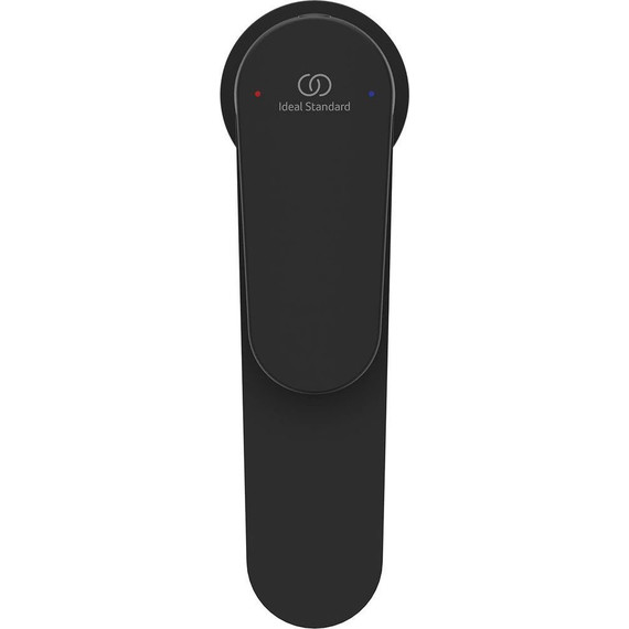 Смеситель для раковины Ideal Standard Cerafine O BD131XG с донным клапаном в комплекте, чёрный фото 3