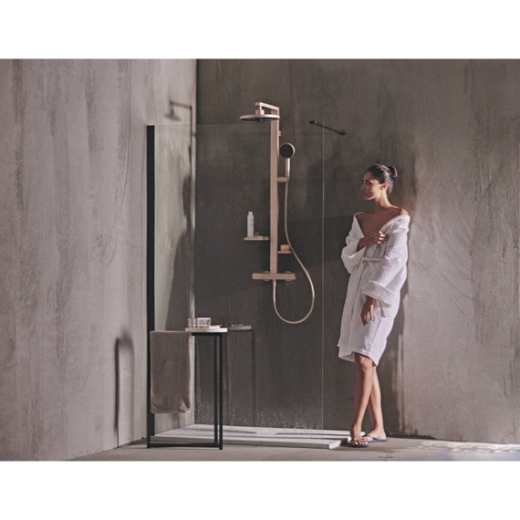 Душевая стойка с термостатом Ideal Standard ALU+ IS BD583RO, розовый - 6 Душевая стойка с термостатом Ideal Standard ALU+ IS BD583RO, розовый фото 6