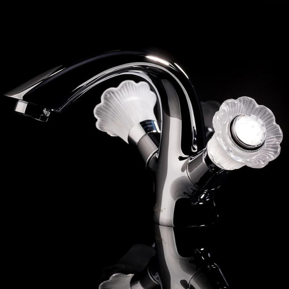 Смеситель для раковины Boheme Camelia 271, chrome фото 3