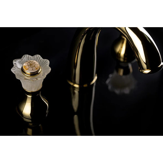 Смеситель для раковины Boheme Camelia 297, бронза - 3 Смеситель для раковины Boheme Camelia 297, бронза фото 3