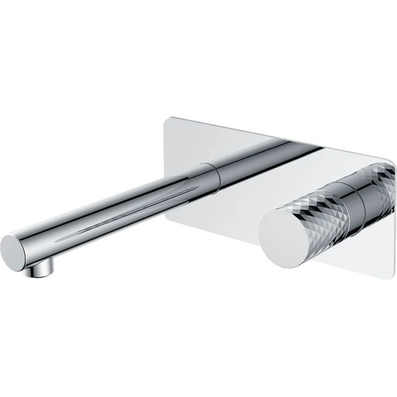 Смеситель для раковины настенный Boheme Stick 125-CRCR (со скрытой частью) chrome, Цвет производителя: chrome фото 