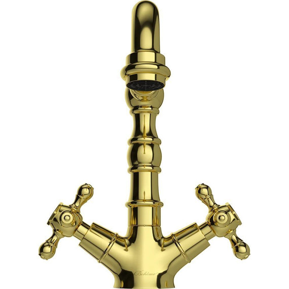 Смеситель для раковины Boheme Tradizionale Oro 292, золото фото 2