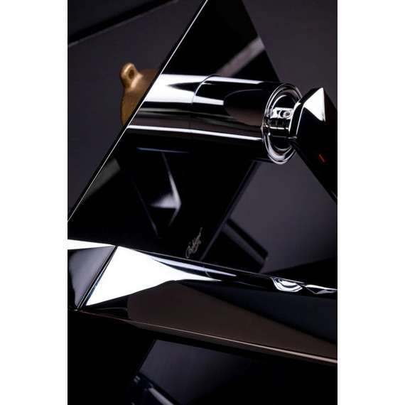 Смеситель для раковины настенный Boheme Venturo 375 (со скрытой частью) chrome фото 2