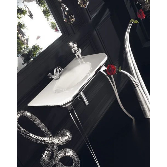 Смеситель для раковины Boheme Brillante Presente Swarovski 351, chrome - 7 Смеситель для раковины Boheme Brillante Presente Swarovski 351, chrome фото 7