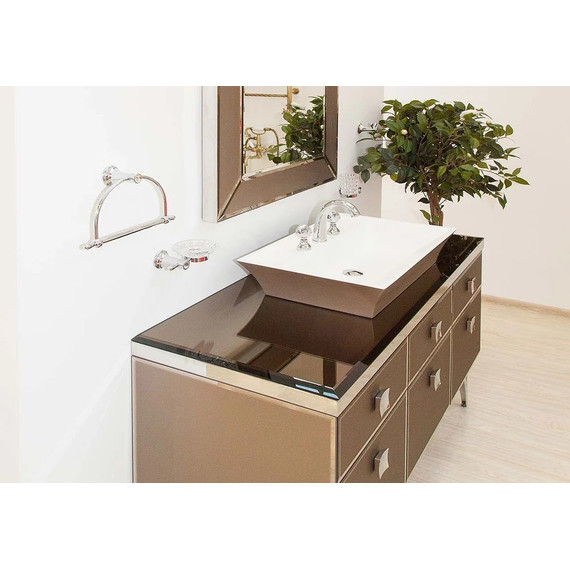 Смеситель для раковины Boheme Brillante Presente Swarovski 357, chrome - 3 Смеситель для раковины Boheme Brillante Presente Swarovski 357, chrome фото 3