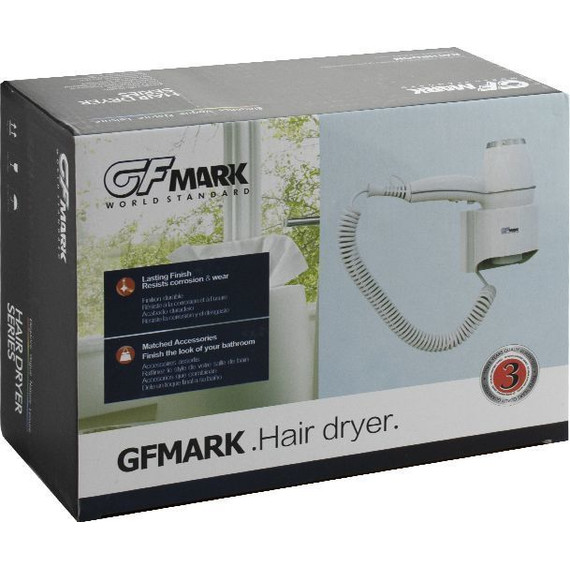 Фен для волос GFmark 6832, белый фото 7