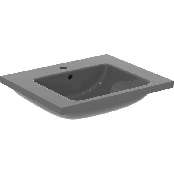 Консоль Ideal Standard Conca E2531XG с раковиной I Life B T460558, чёрный/серый фото 5