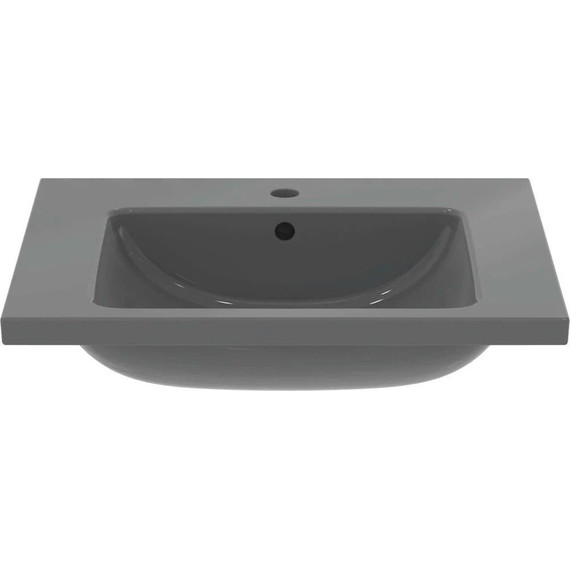 Консоль Ideal Standard Conca E2531XG с раковиной I Life B T460558, чёрный/серый фото 7