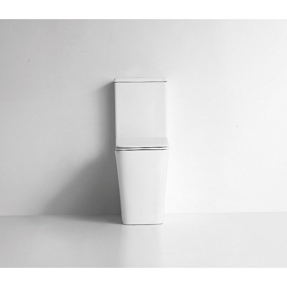 Унитаз-компакт CeramaLux TR2170 с тонкой крышкой микролифт (система смыва Торнадо) - 4 Унитаз-компакт CeramaLux TR2170 с тонкой крышкой микролифт (система смыва Торнадо) фото 4