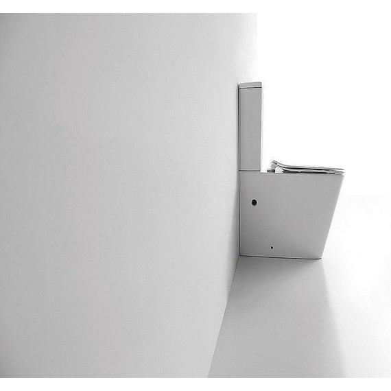 Унитаз-компакт CeramaLux TR2170 с тонкой крышкой микролифт (система смыва Торнадо) - 5 Унитаз-компакт CeramaLux TR2170 с тонкой крышкой микролифт (система смыва Торнадо) фото 5