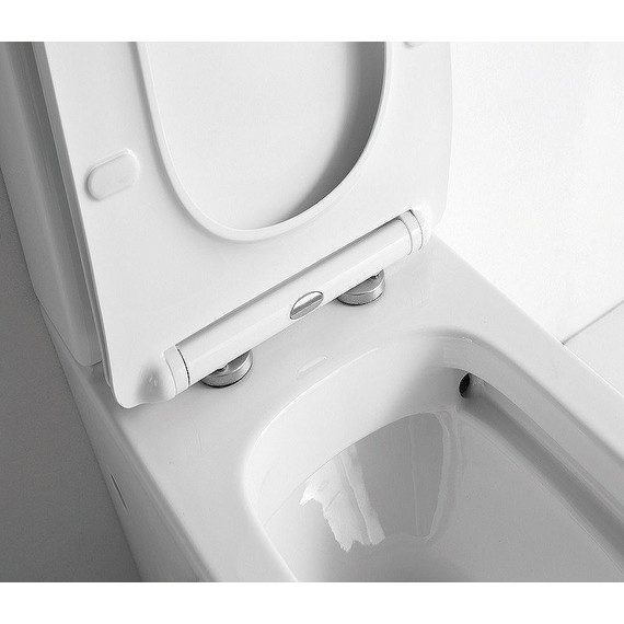 Унитаз-компакт CeramaLux TR2170 с тонкой крышкой микролифт (система смыва Торнадо) - 9 Унитаз-компакт CeramaLux TR2170 с тонкой крышкой микролифт (система смыва Торнадо) фото 9