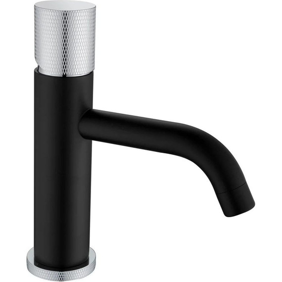 Смеситель для раковины Boheme Stick 121-BCR.2, black chrome, Цвет производителя: black chrome фото 