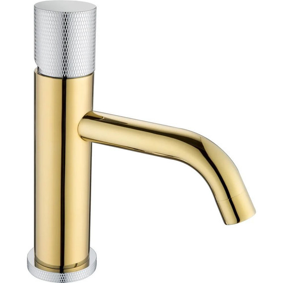 Смеситель для раковины Boheme Stick 121-CRG.2, gold chrome, Цвет производителя: gold chrome фото 