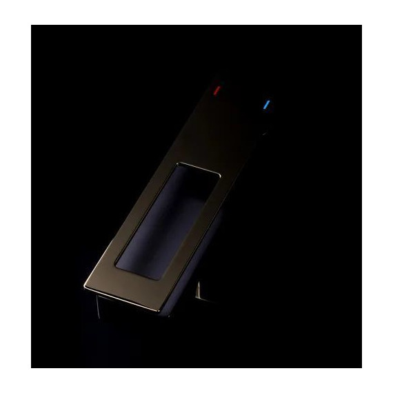 Смеситель для раковины Boheme Q 141-BG, чёрный/золото фото 3