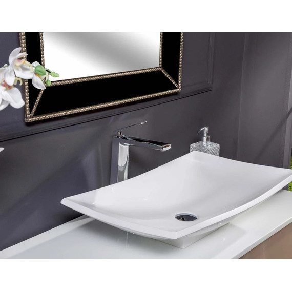 Смеситель для раковины высокий Boheme Venturo 372, chrome, Цвет производителя: chrome - 4 Смеситель для раковины высокий Boheme Venturo 372, chrome, Цвет производителя: chrome фото 4