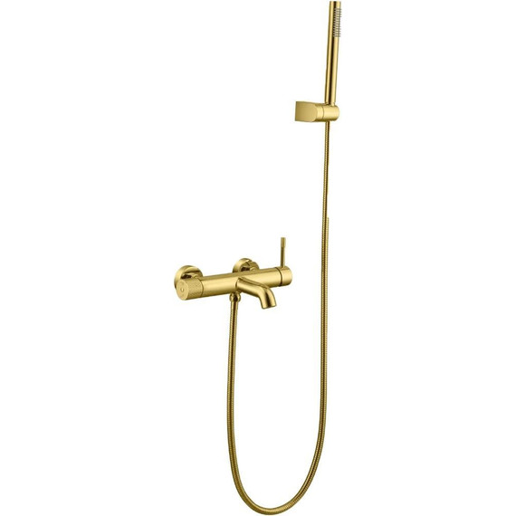 Смеситель для ванны Boheme Uno 463-G, gold, Цвет производителя: gold фото 
