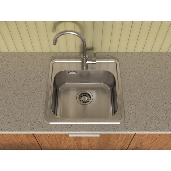 Кухонная мойка Omoikiri Notoro 48-IN 0,8 мм 4997436, нержавеющая сталь, Цвет производителя: нержавеющая сталь - 3 Кухонная мойка Omoikiri Notoro 48-IN 0,8 мм 4997436, нержавеющая сталь, Цвет производителя: нержавеющая сталь фото 3