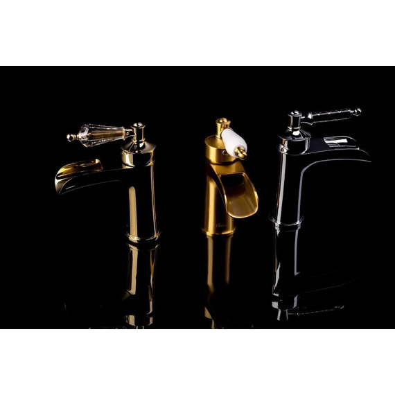 Смеситель для раковины Boheme Vogue 201, бронза - 4 Смеситель для раковины Boheme Vogue 201, бронза фото 4