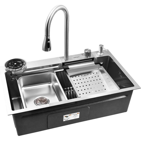 Кухонная мойка Gerhans K37545 1 мм, нержавеющая сталь (НОВИНКА 2024), Цвет производителя: нержавеющая сталь - 2 Кухонная мойка Gerhans K37545 1 мм, нержавеющая сталь (НОВИНКА 2024), Цвет производителя: нержавеющая сталь фото 2