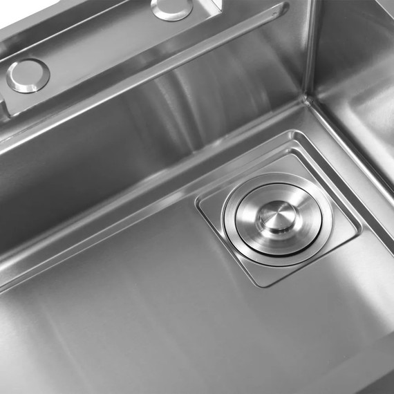 Кухонная мойка Gerhans K37545 1 мм, нержавеющая сталь (НОВИНКА 2024), Цвет производителя: нержавеющая сталь - 12 Кухонная мойка Gerhans K37545 1 мм, нержавеющая сталь (НОВИНКА 2024), Цвет производителя: нержавеющая сталь фото 12