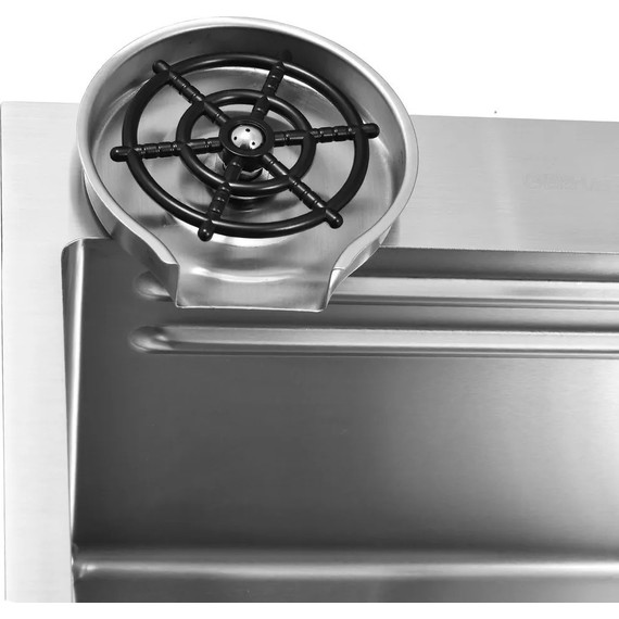 Кухонная мойка Gerhans K37545 1 мм, нержавеющая сталь (НОВИНКА 2024), Цвет производителя: нержавеющая сталь - 15 Кухонная мойка Gerhans K37545 1 мм, нержавеющая сталь (НОВИНКА 2024), Цвет производителя: нержавеющая сталь фото 15