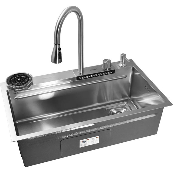 Кухонная мойка Gerhans K37545 1 мм, нержавеющая сталь (НОВИНКА 2024), Цвет производителя: нержавеющая сталь - 3 Кухонная мойка Gerhans K37545 1 мм, нержавеющая сталь (НОВИНКА 2024), Цвет производителя: нержавеющая сталь фото 3