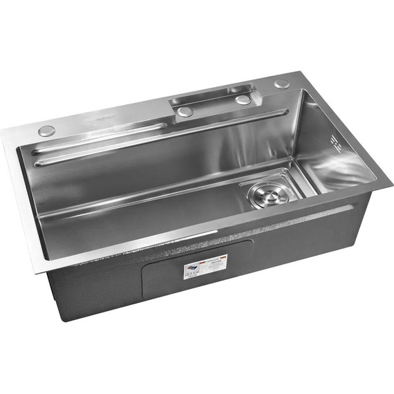 Кухонная мойка Gerhans K37545 1 мм, нержавеющая сталь (НОВИНКА 2024), Цвет производителя: нержавеющая сталь - 7 Кухонная мойка Gerhans K37545 1 мм, нержавеющая сталь (НОВИНКА 2024), Цвет производителя: нержавеющая сталь фото 7