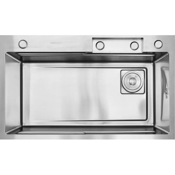 Кухонная мойка Gerhans K37545 1 мм, нержавеющая сталь (НОВИНКА 2024), Цвет производителя: нержавеющая сталь - 8 Кухонная мойка Gerhans K37545 1 мм, нержавеющая сталь (НОВИНКА 2024), Цвет производителя: нержавеющая сталь фото 8