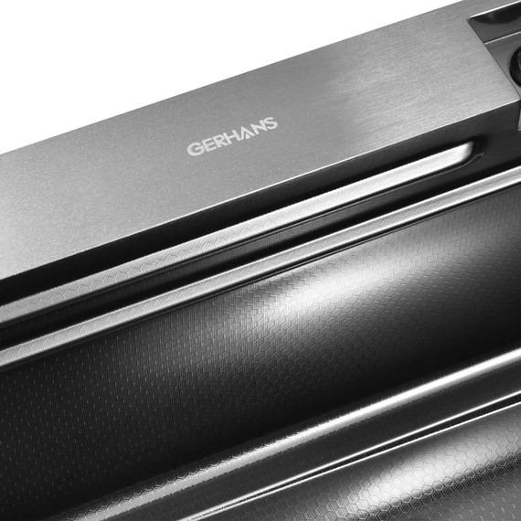 Кухонная мойка Gerhans K37545BD 1 мм, графит (НОВИНКА 2024), Цвет производителя: графит - 14 Кухонная мойка Gerhans K37545BD 1 мм, графит (НОВИНКА 2024), Цвет производителя: графит фото 14