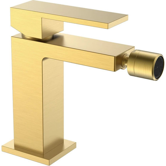 Смеситель для биде Boheme Qubic 476-MG, matt gold, Цвет производителя: matt gold фото 