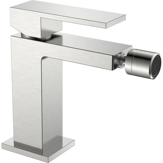 Смеситель для биде Boheme Qubic 476-NB, nickel brush, Цвет производителя: nickel brush фото 